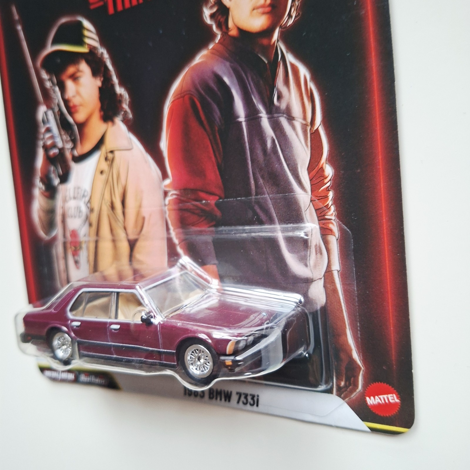 Hot Wheels Pop Culture Stranger Things BMW 733i 1983 1:64 Diecast Free UK Post
