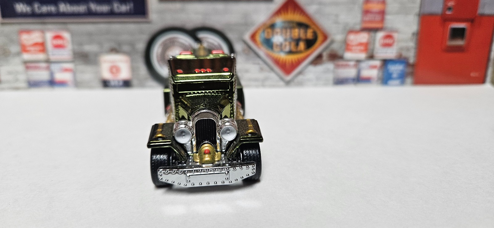 Hotwheels Larry Wood steampunk tow truck