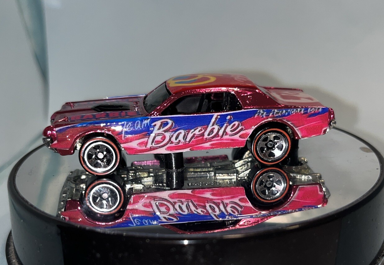 Hot Wheels 68 Cougar Barbie American Icon It’s A Custom Red Lines