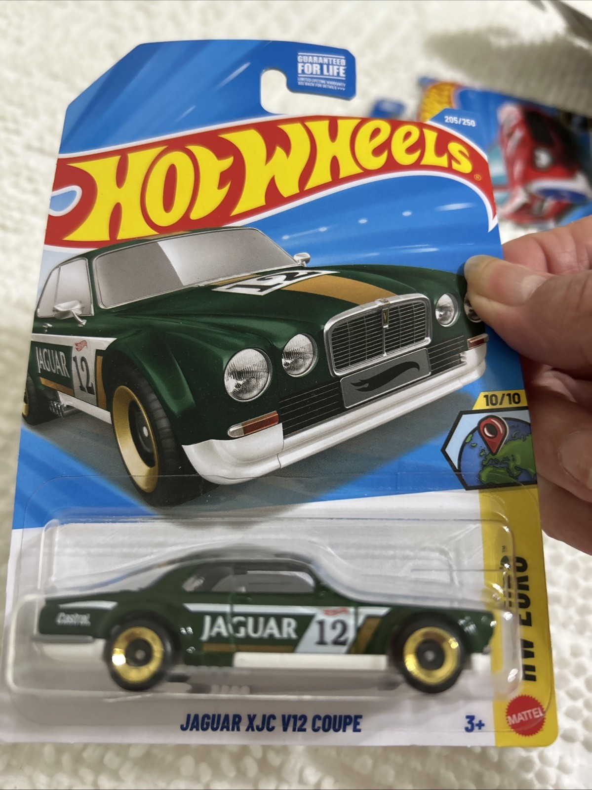 Hot Wheels Jaguar XJC V12 Coupe Green #205 Mainline 2026 Case J