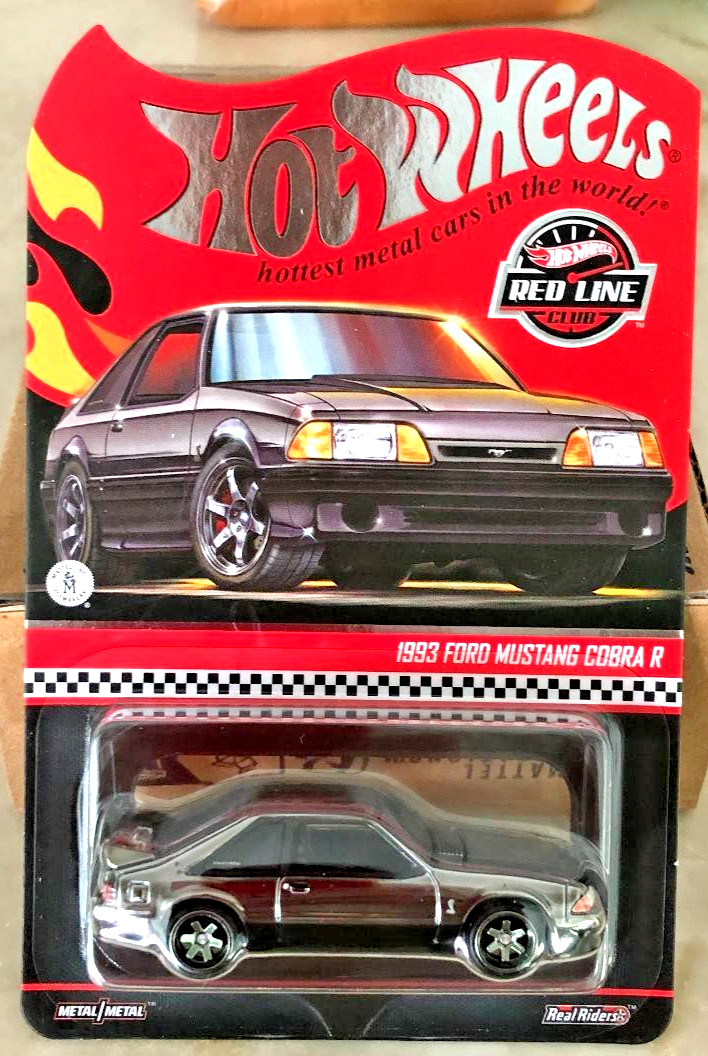 2025 RLC Exclusive Collectors 1993 Ford Mustang COBRA R Shadow Chrome