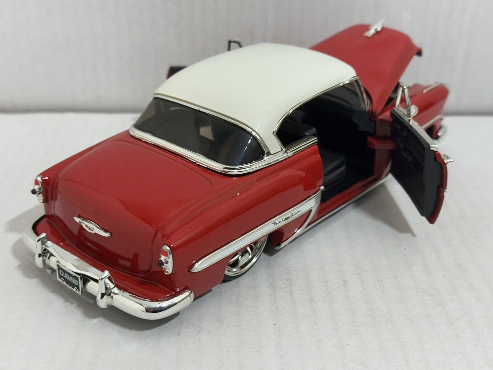 JADA DUB 1953 CHEVY BEL AIR RED 1:24 DIECAST MODEL CAR NEW NO BOX