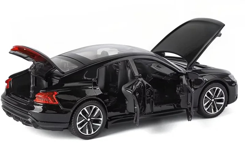 1:32 Audi RS E-Tron GT Alloy Car Model Diecast Metal Toy Sound Light Kids Gift