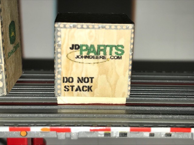 1/64 scale trailer “load” set of 4 TRUCK LOAD OF JD ertl