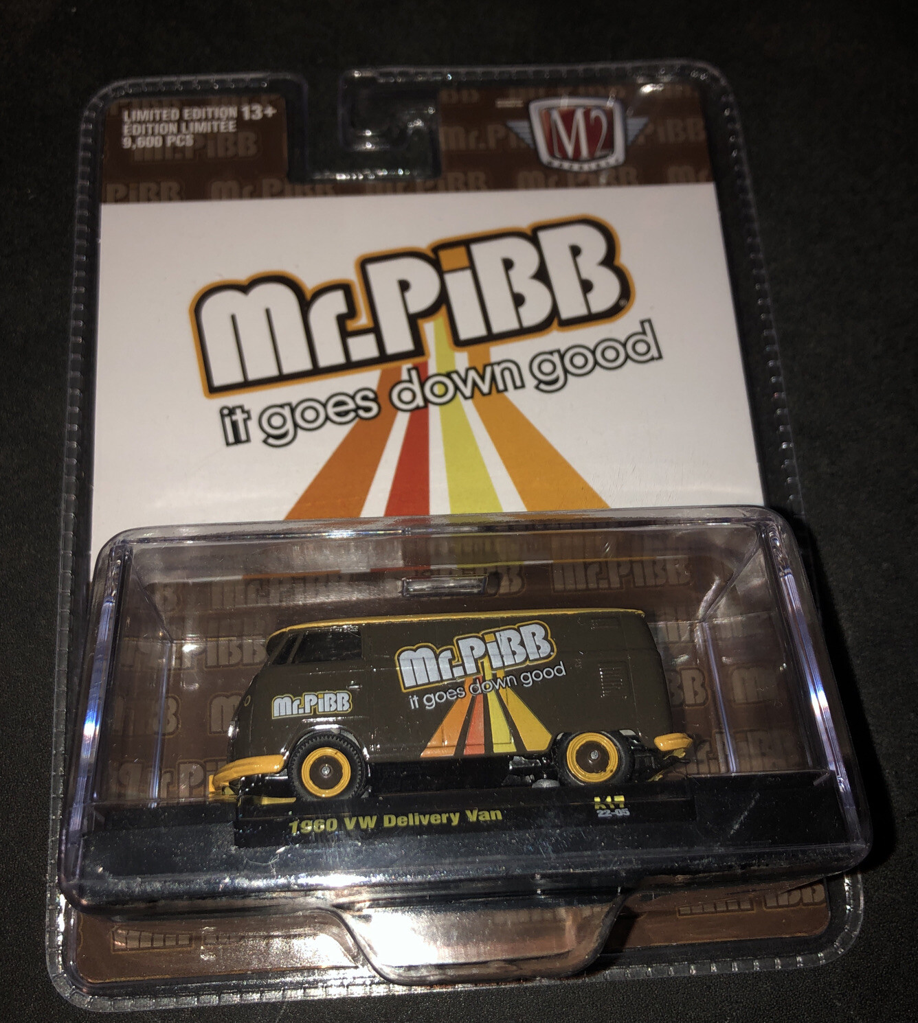 2022 M2 Machines Mr. PiBB 1960 VW Delivery Van 1:64 Diecast