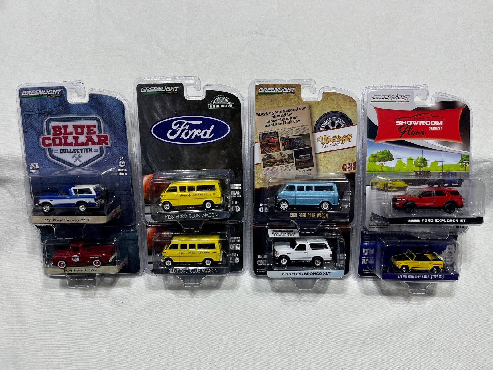 # 01219 – 1:64 GL Ford Trucks + Vans, + Bonus – 7 Pcs.