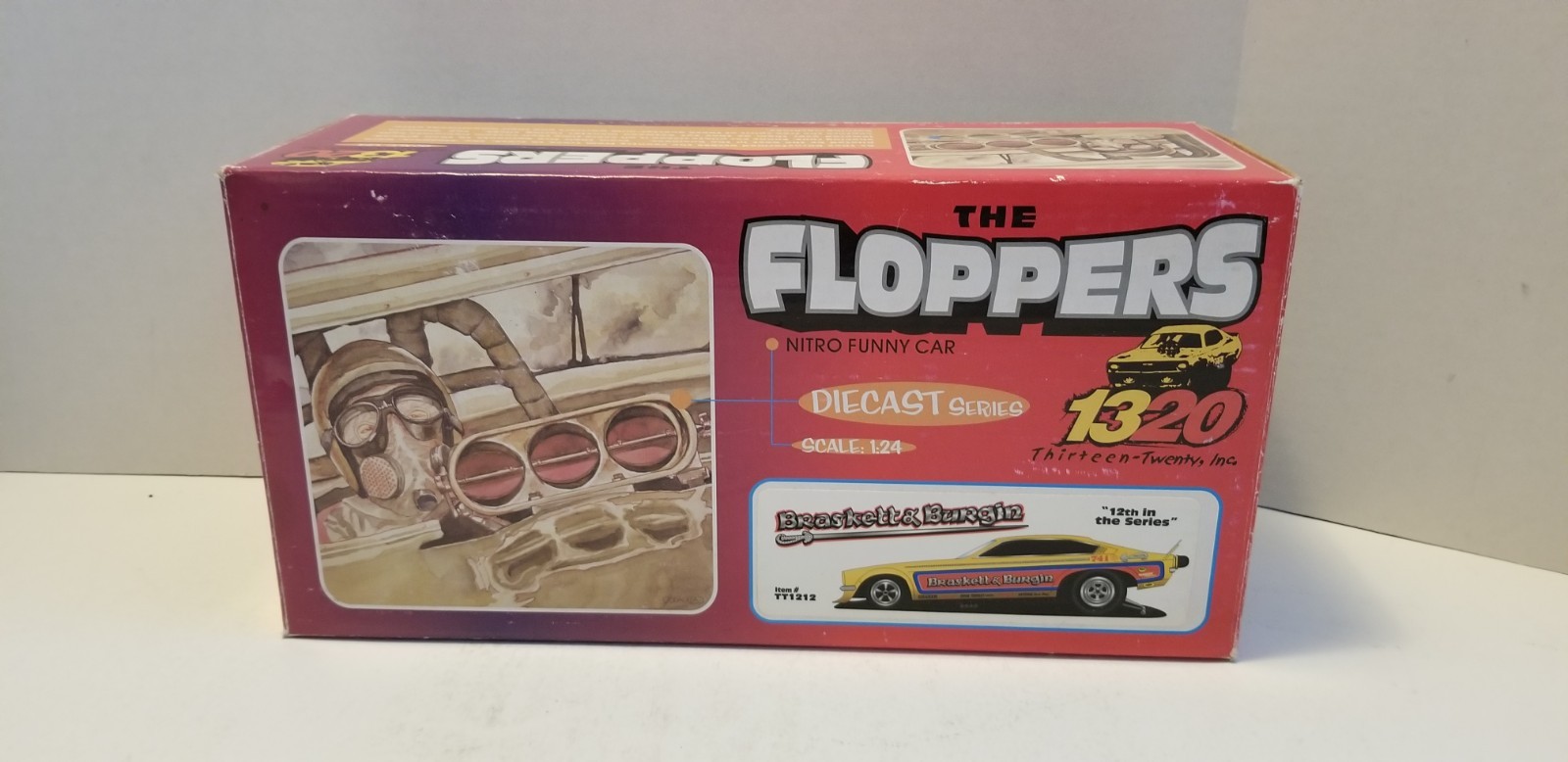 The Floppers Nitro Funny Car Braskett & Burgin #588 Of 1500 1/24 By 1320