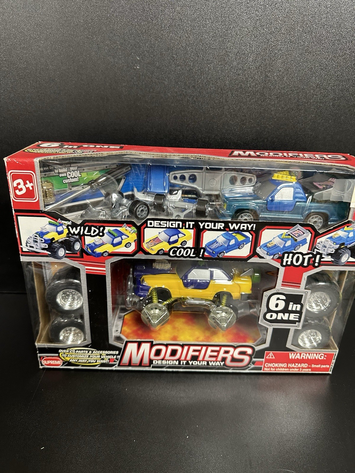 Modifiers Supreme #N350 ABSS Design It Your Way 6-in-1 OVER 28 Parts & ACCS- NIB