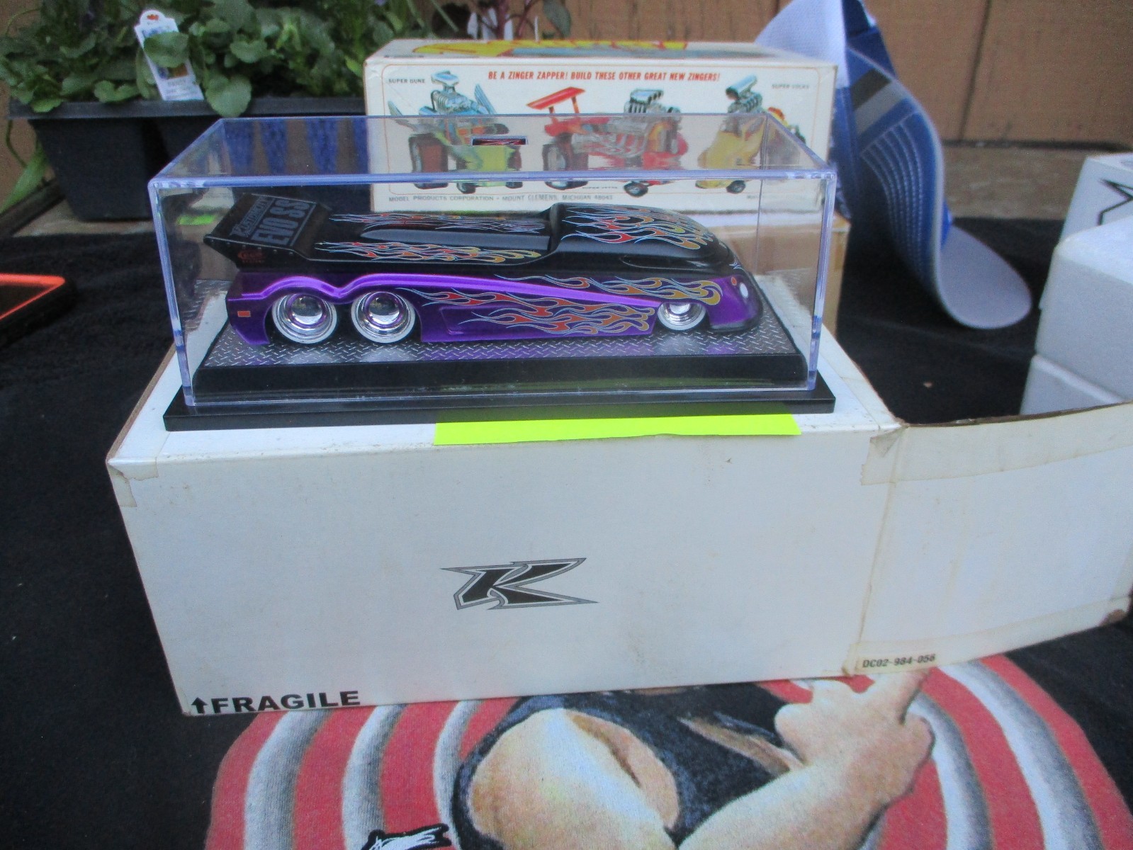KustomCity Artist Proof Series Purple Black Evo SS Drag Team 798/984 Dave Chang