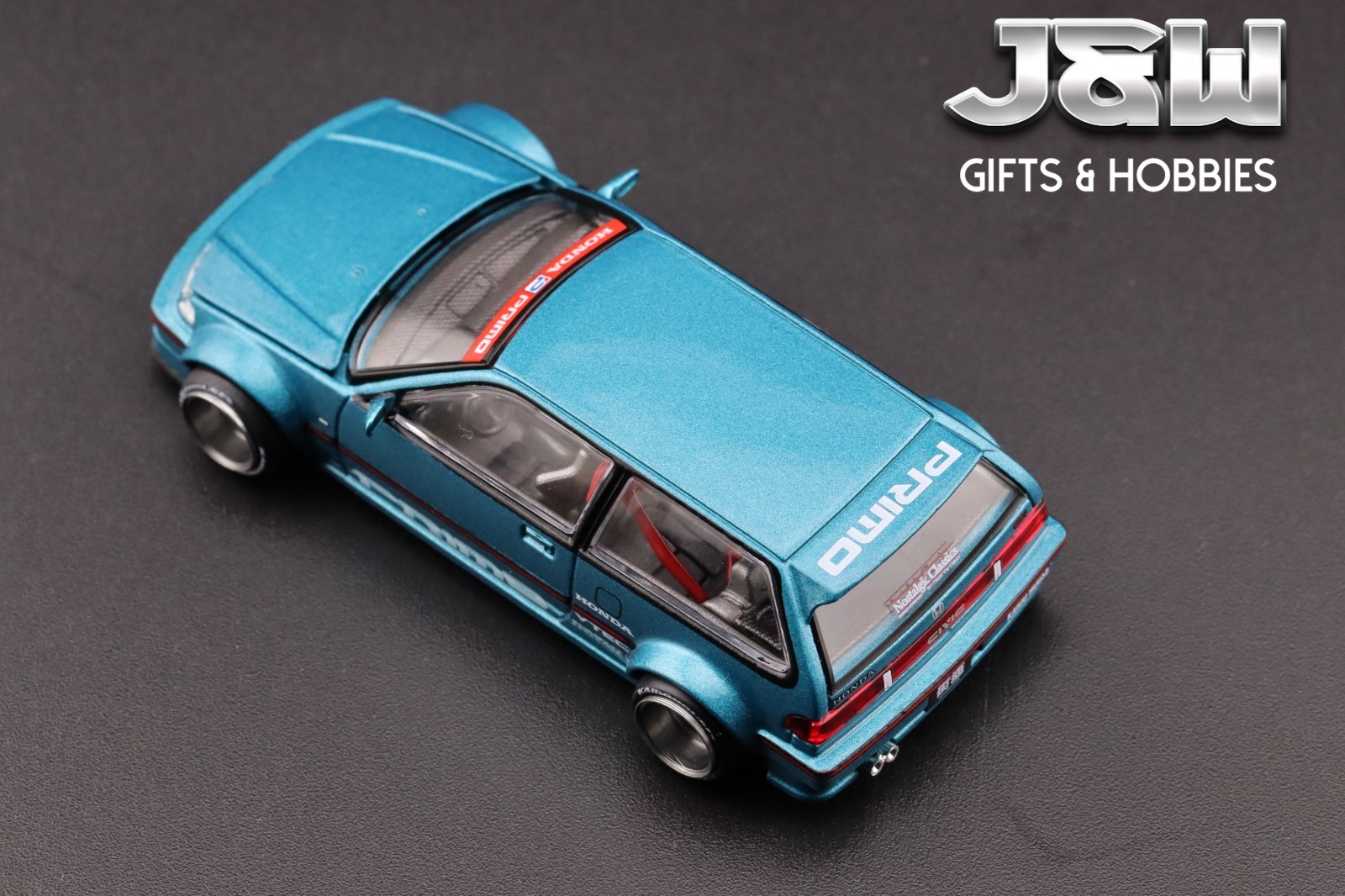 Kaido House x Mini GT Honda Civic EF Kaido Works V1 Tahitian Green #126 1/64