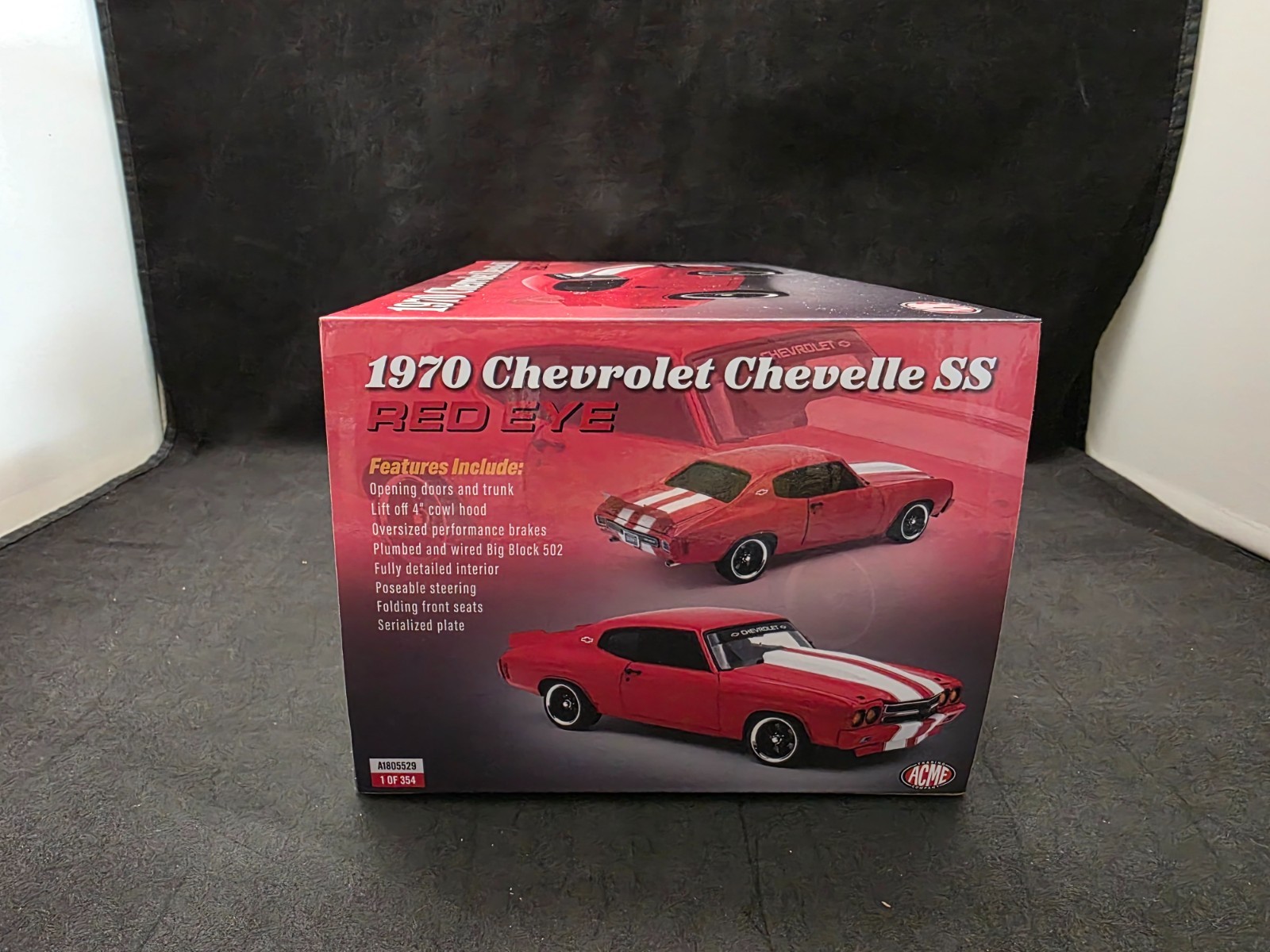ACME – Red Eye – 1970 Chevrolet Chevelle SS 454 LS6 – A1805529 NIB