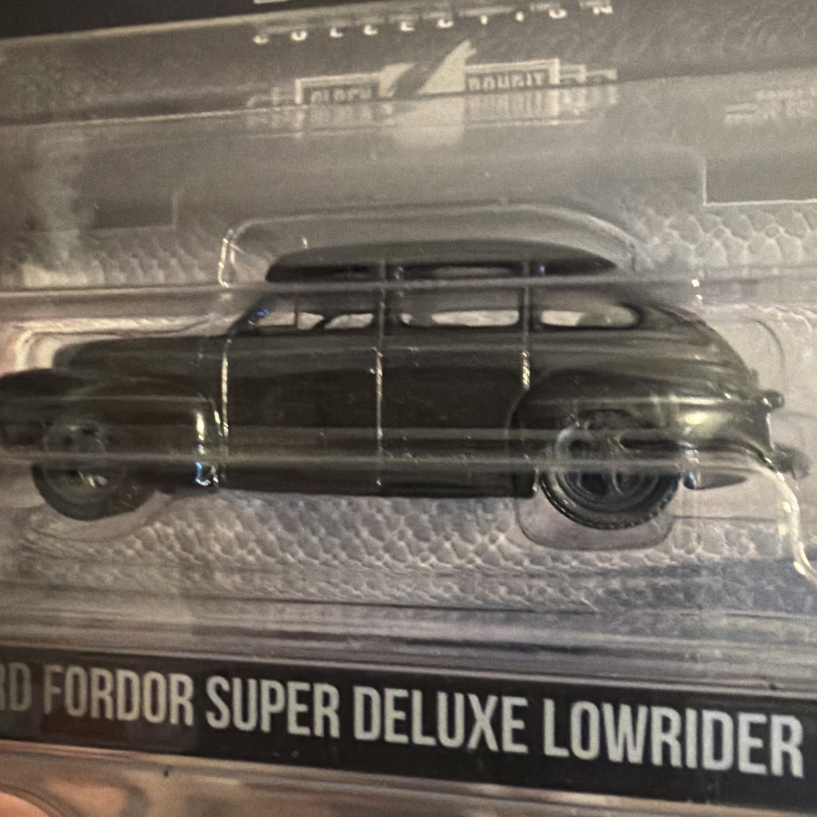 1948 Ford🖤Fordor Super🖤Deluxe Lowrider Black Edition 1/64 Diecast Black Bandit