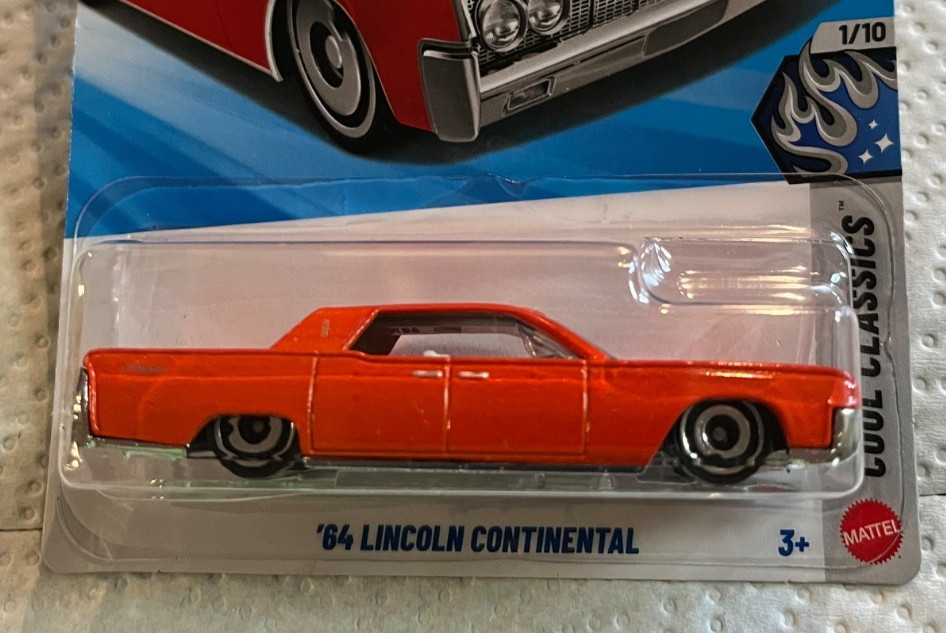 Hot Wheels ’64 Lincoln Continental Lot of 4: NEW H release/$ General Exclusive