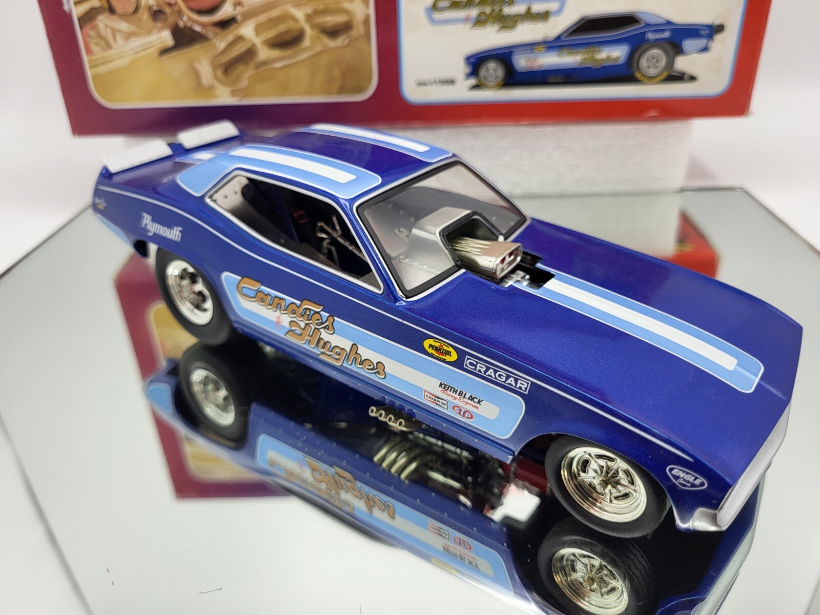 1320 THE FLOPPERS 1970 PLYMOUTH CUDA “CANDIES & HUGHES” **VERY RARE/READ DESCRIP