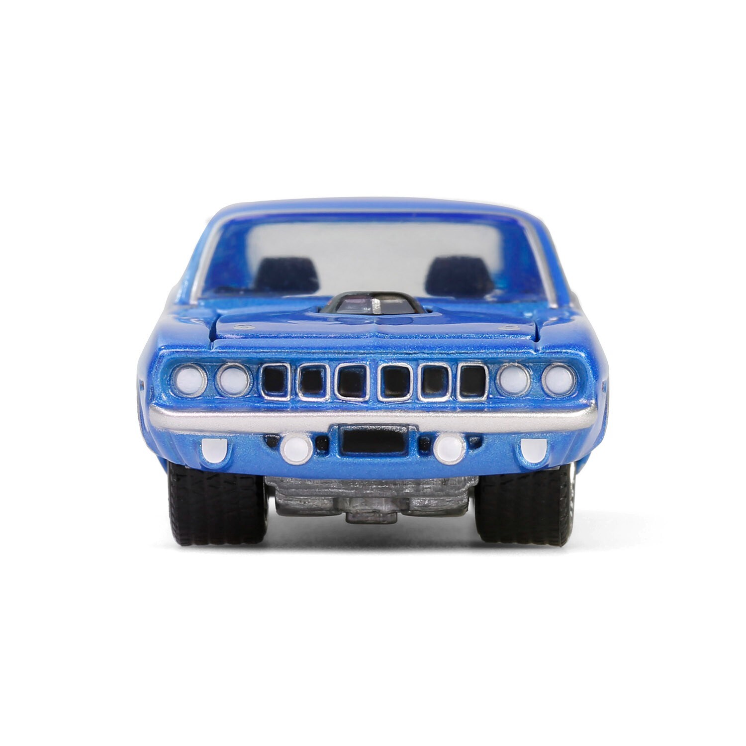 1971 Plymouth ‘Cuda 440 6bbl Shaker – Blue 1:64 Scale Model – Greenlight 28160D