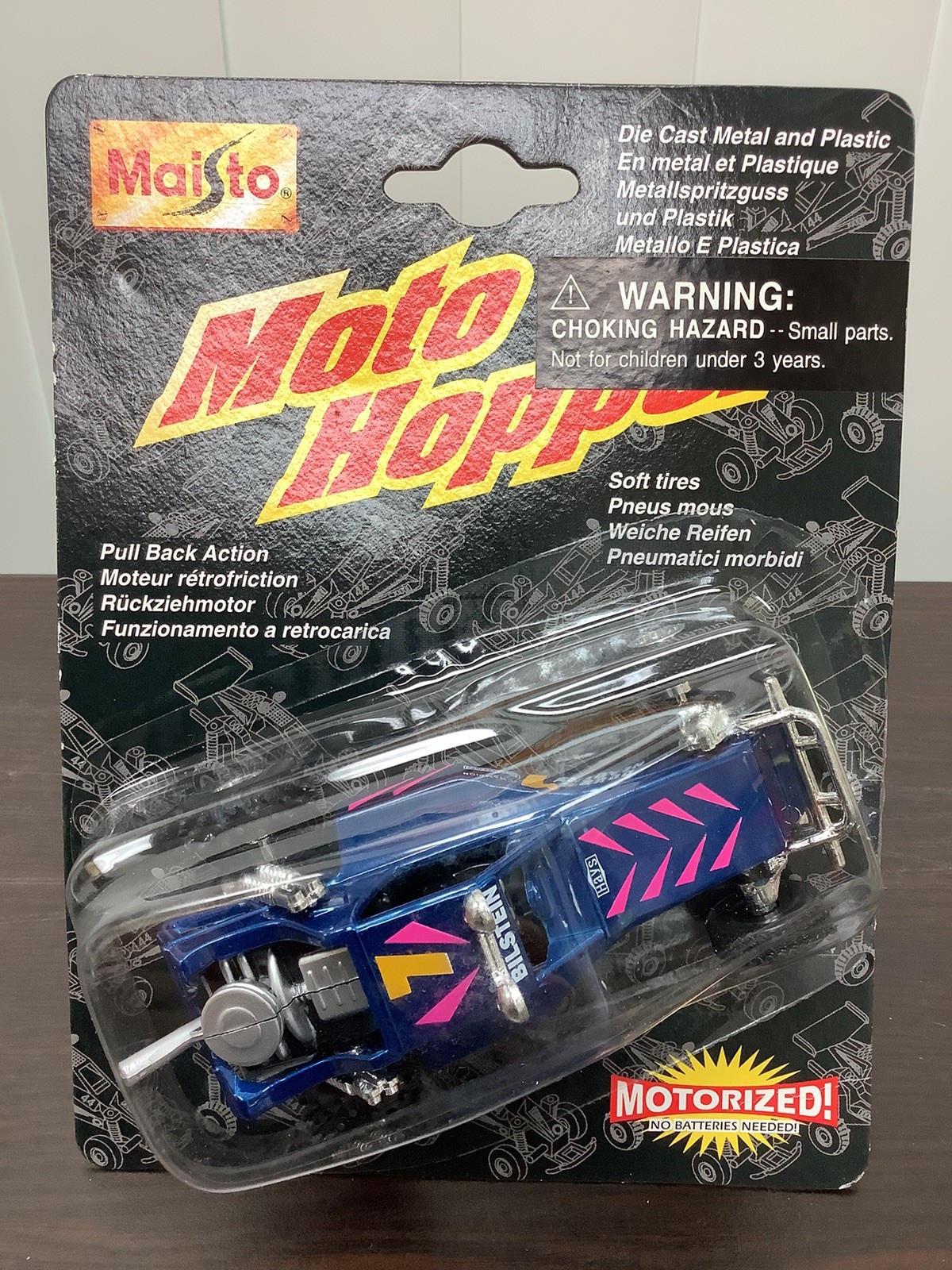 LOT of 6 Maisto Moto Hopper 25027 Complete Set Motorized pullback action NIP