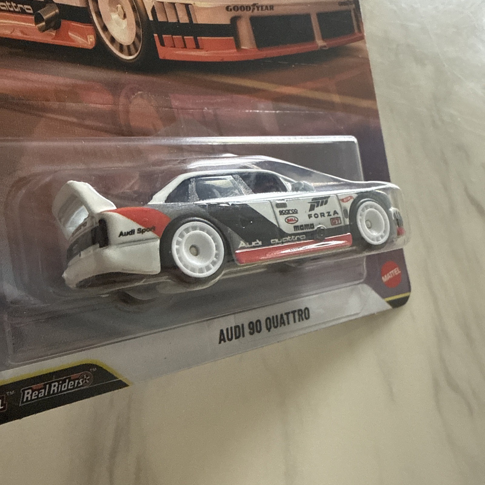 Hot Wheels Premium Pop Culture Real Riders Forza Audi 90 Quattro