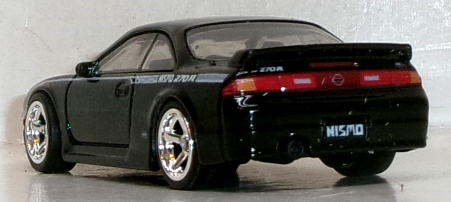 LOOSE 2026 HOT WHEELS BLACK NISSAN 1994 NISMO 270R (S14) WHEEL SWAP REAL RIDERS