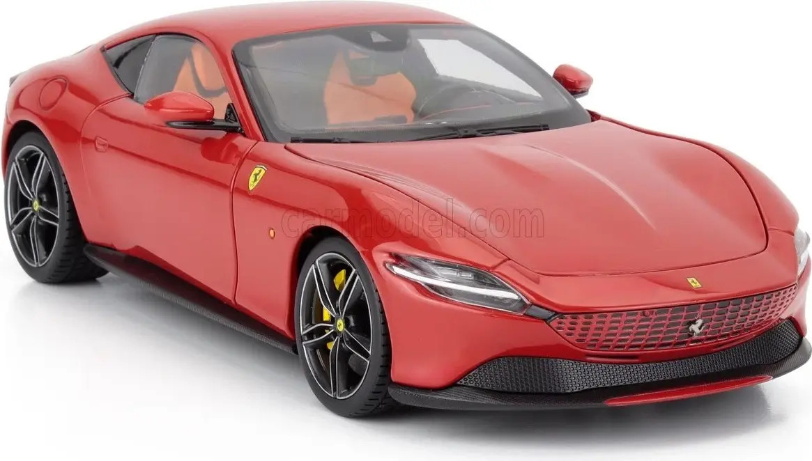 2019 Ferrari Roma Rosso Corsa 322 Red in 1:18 scale by POLISTIL