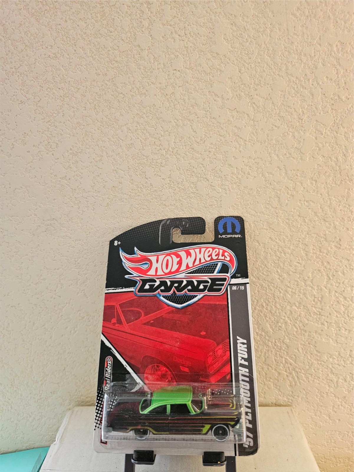 Hot Wheels Garage ’57 Plymouth Fury Real Riders F13
