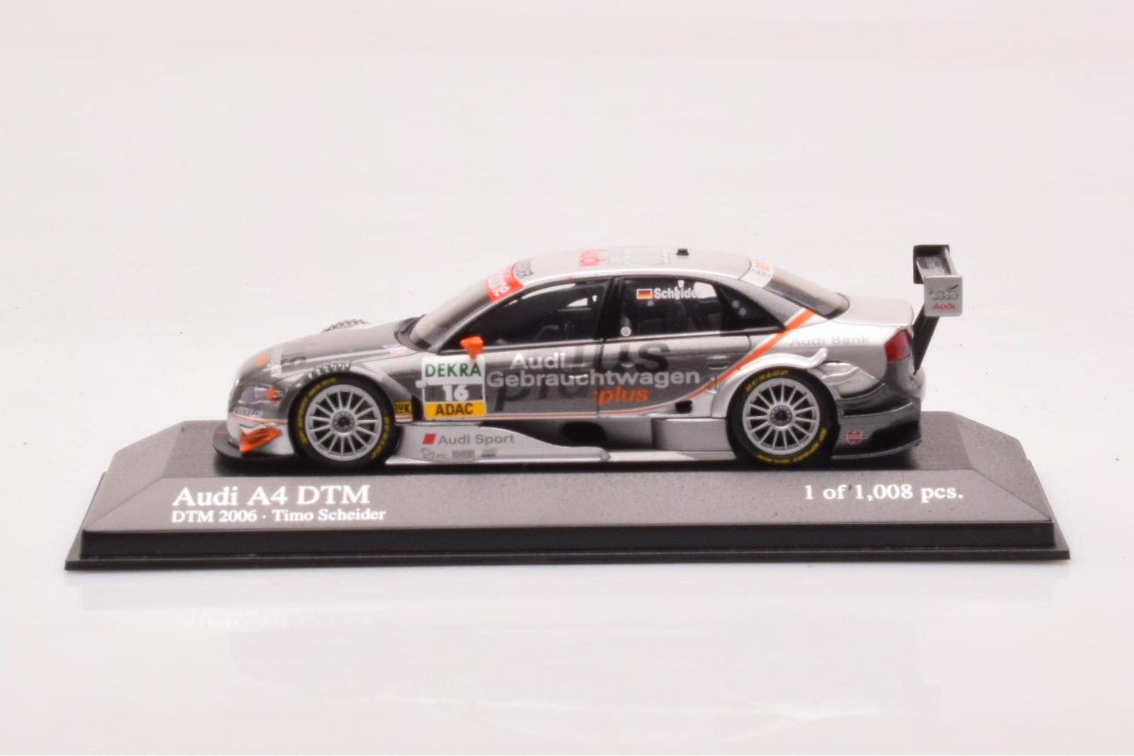 Audi A4 B7 #16 T. Scheider Team Rosberg DTM 2006 Minichamps 1:43 | AUDI-263735