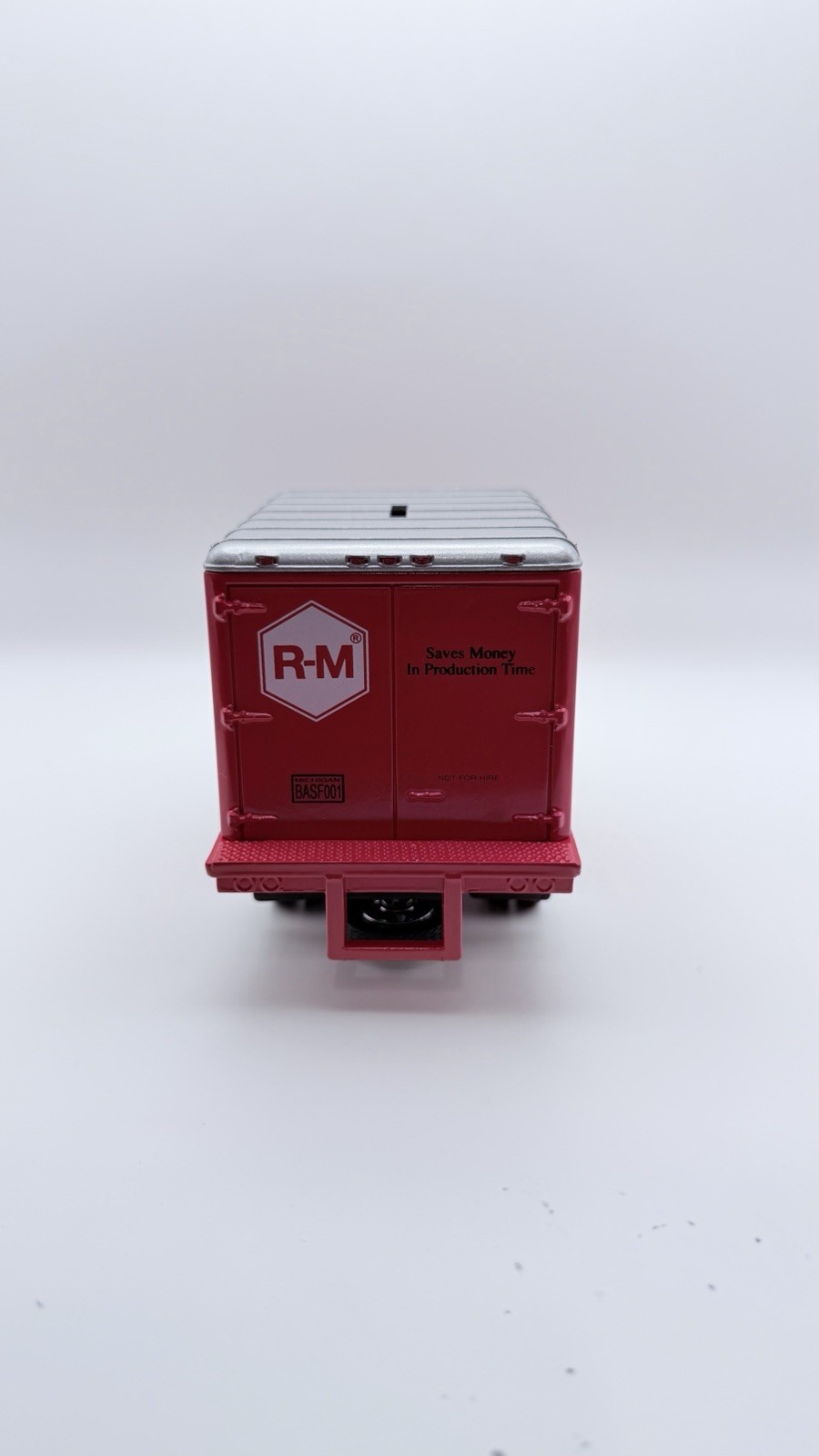 GMC Truck R-M Automotive Finishes 1952 GMC Dry Goods Van NIB Red 1992 1st Gear