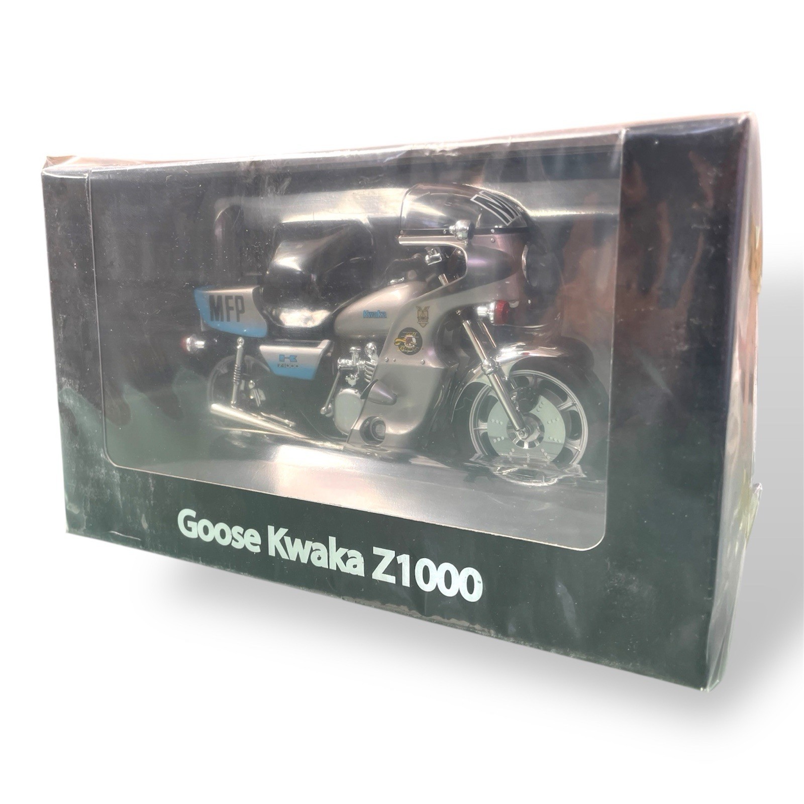 ACE 1/18 MAD MAX MOVIE GOOSE KWAKA KZ1000 MFP POLICE MOTORCYCLE RESIN – US SHIP