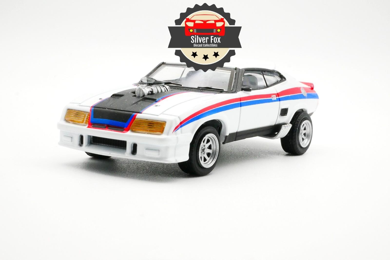 1973 FORD FALCON XB WHITE RACING 1/64 SCALE DIECAST COLLECTOR MODEL CAR