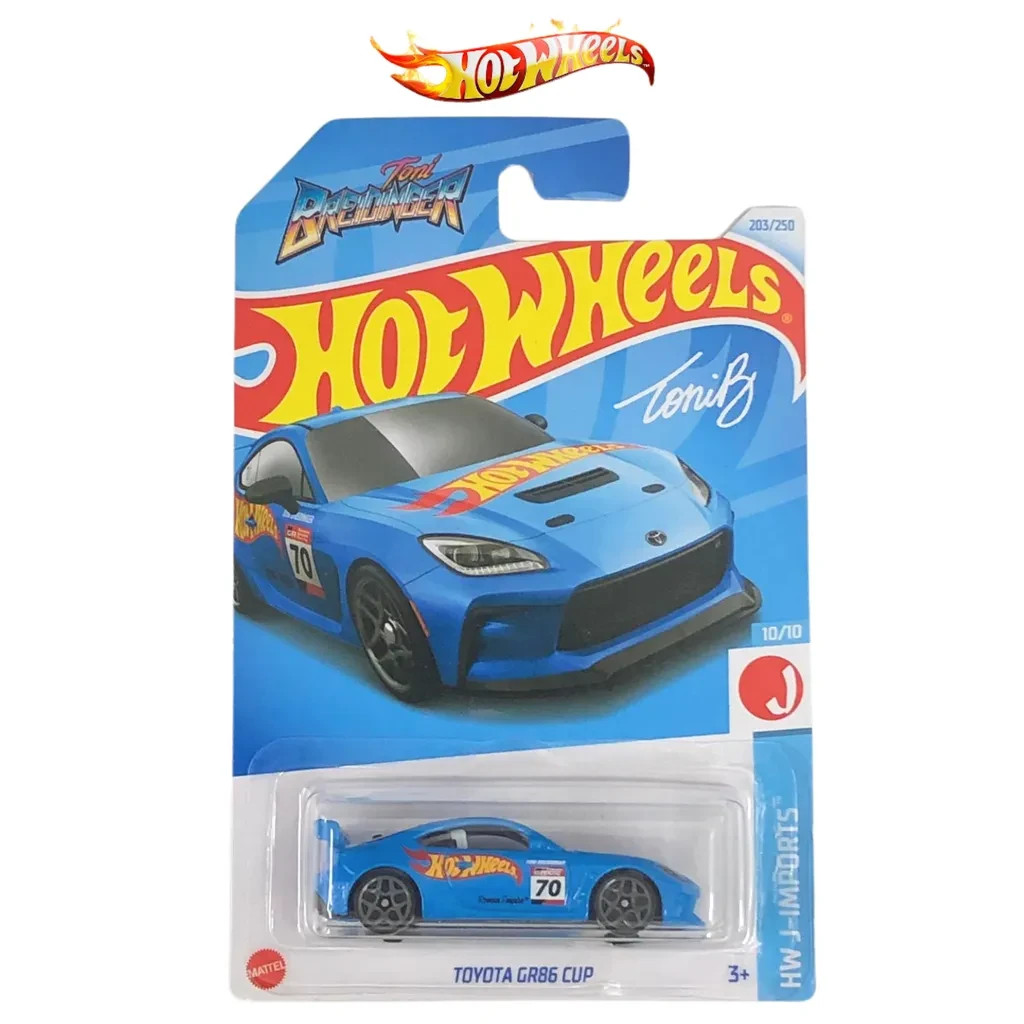 2026 Hot Wheels Toyota GR86 Cup Blue Exclusive 1:64 Diecast Toy Race Car New
