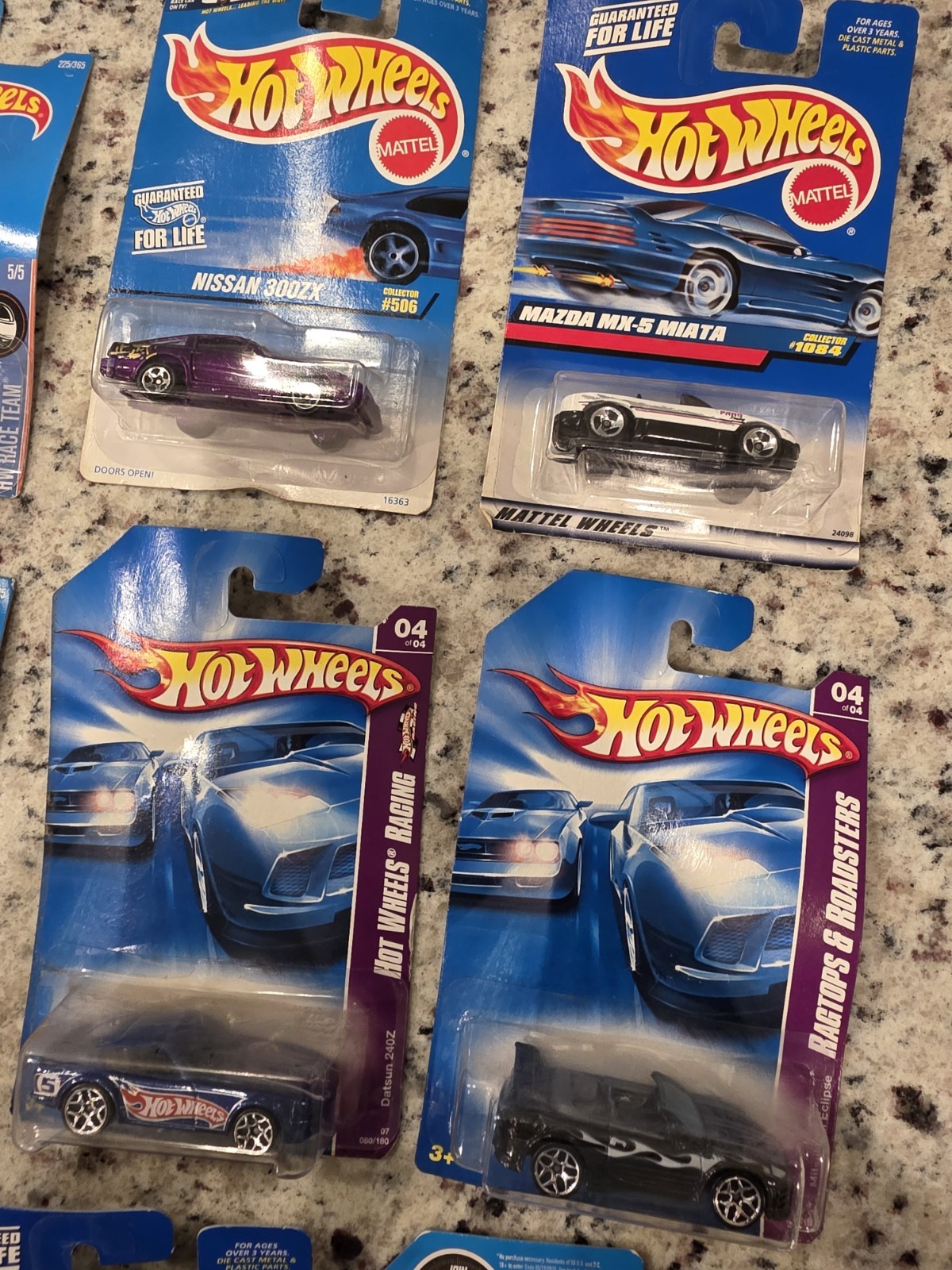 Hot Wheels JDM Japanese Import Lot of 9 Nissan Mazda Lexus Datsun Mitsubishi