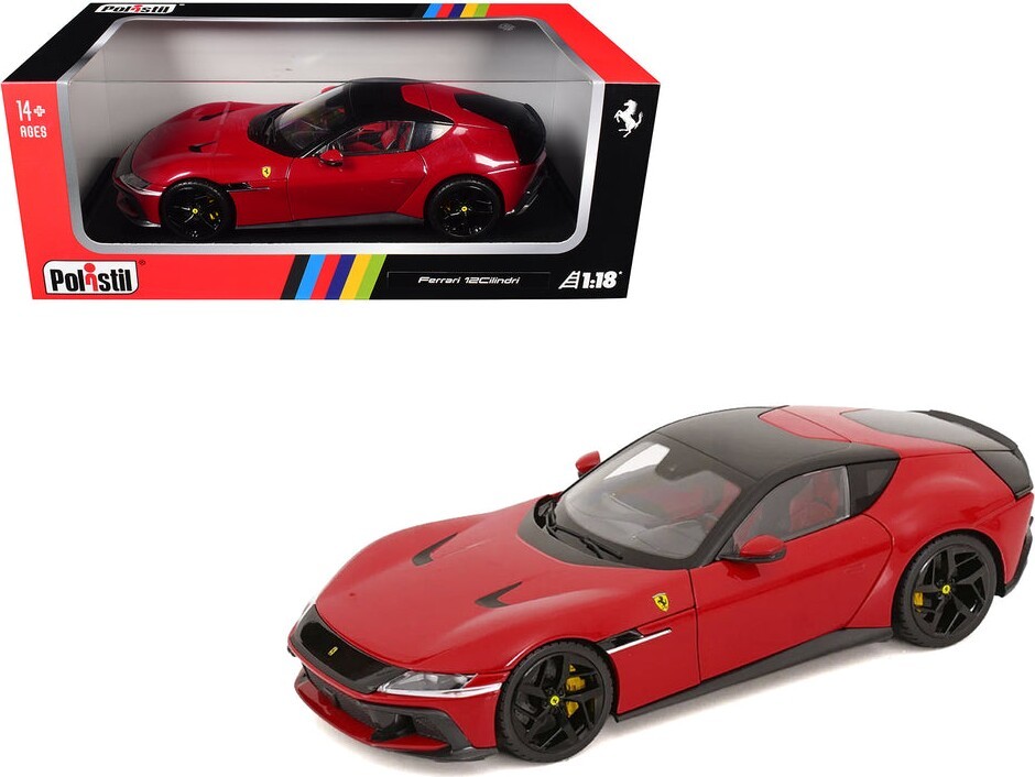 2024 Ferrari 12Cilindri Ferrari Red High Fidelity in 1:18 scale by POLISTIL