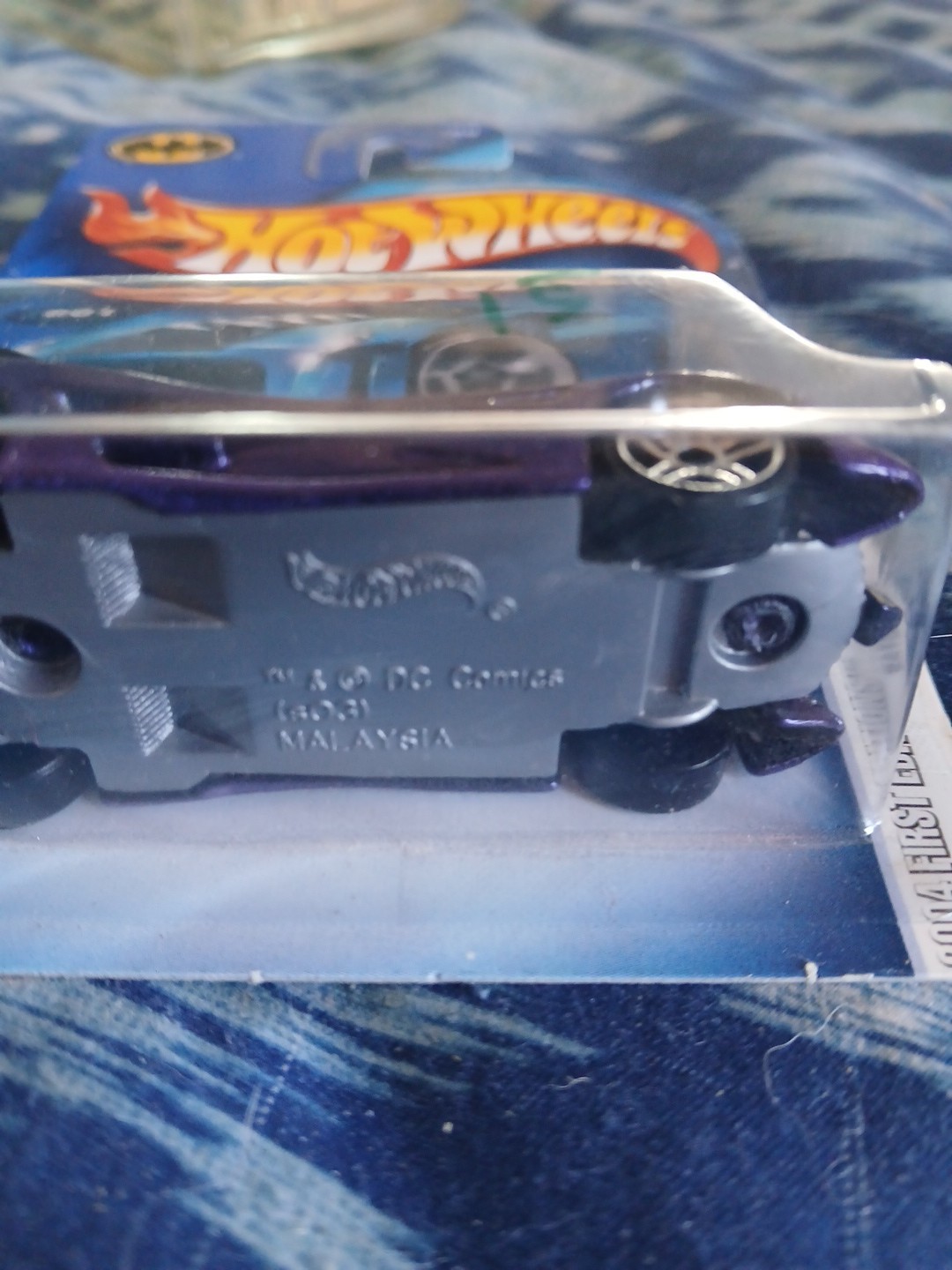 HOT WHEELS 2004 First Editions 1/100 Purple With GREY BASE. VHTF