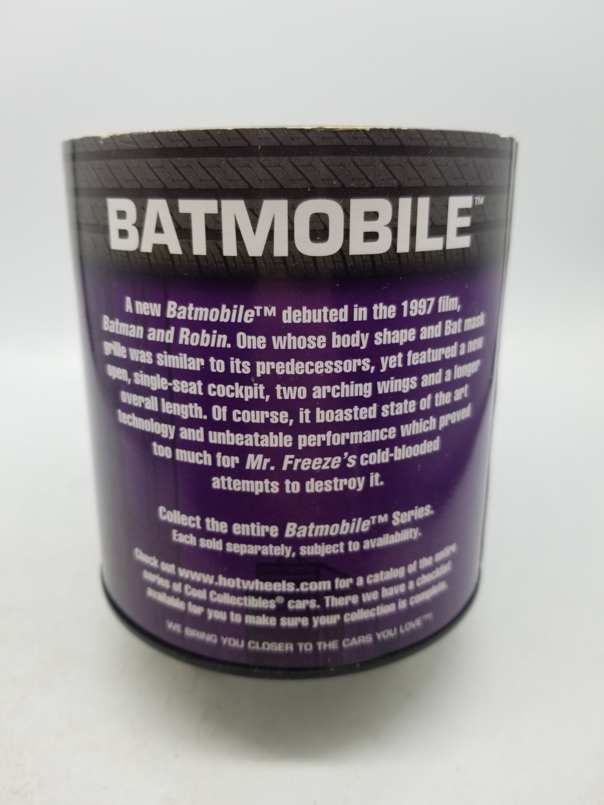 Hot Wheels Batmobile Oil Can Series #2 Of 3