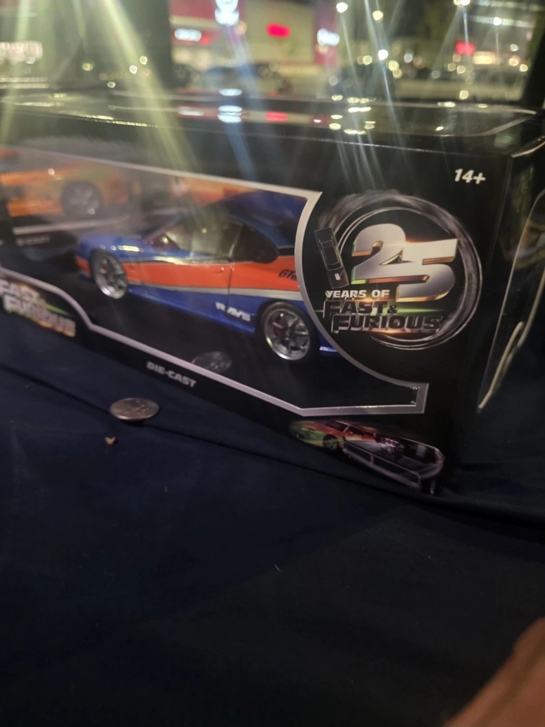 Jada Toys 25 Years of Fast & Furious Nissan Silvia S15 & Toyota Supra 1/18 Scale