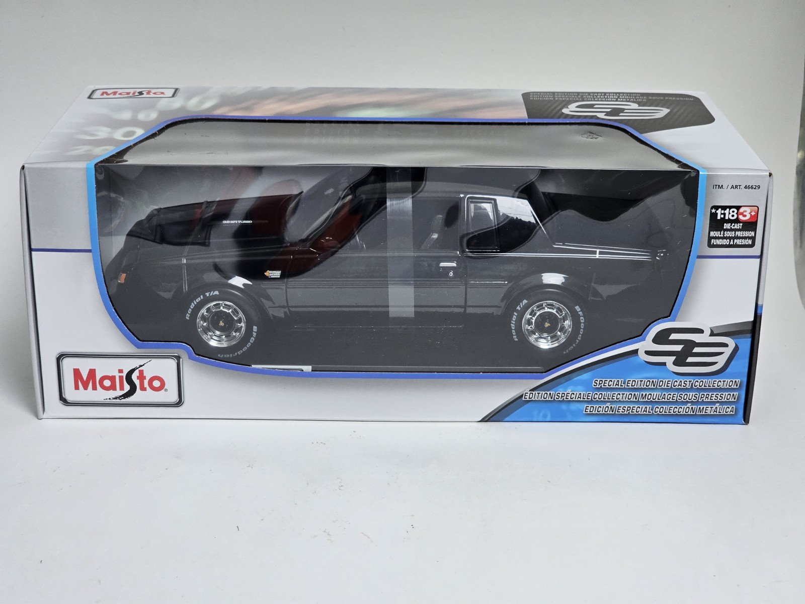 Maisto 1:18 1987 Buick Grand National Black Costco Special Edition New Sealed