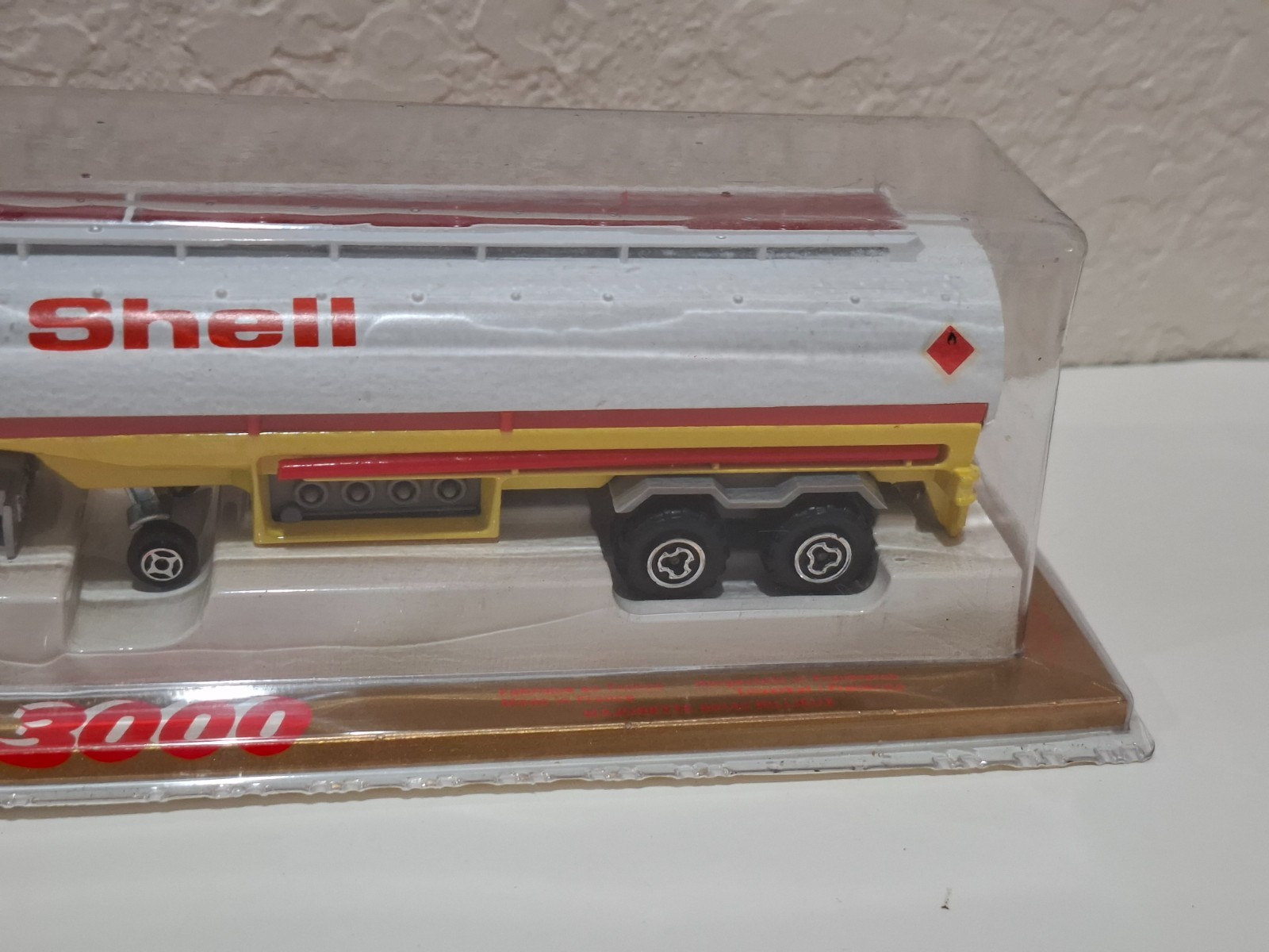 VINTAGE MAJORETTE 3000 SHELL PETROL TANKER SCANIA MADE IN FRANCE