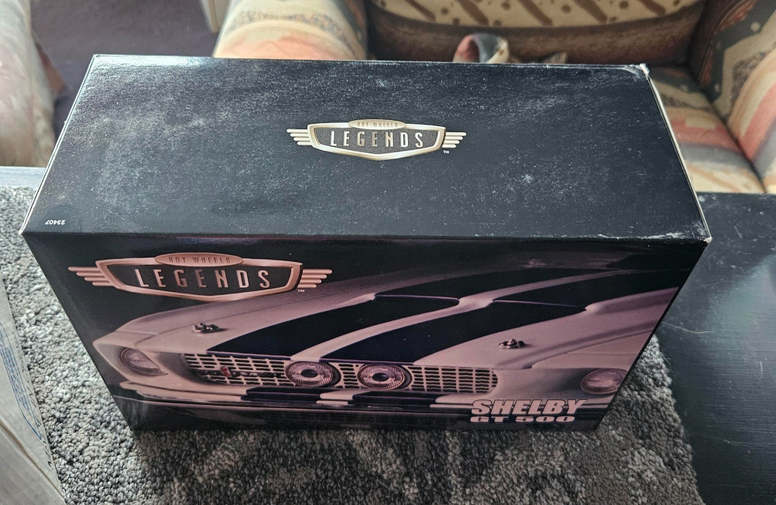 Hot Wheels Legends Set – 1/24 1967 Blue GT500 and 1/64 wht 67 GT500 unopened box