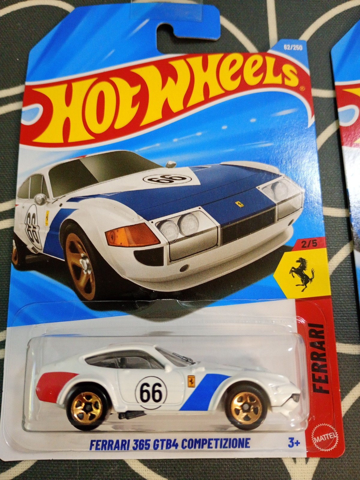 Mattel Hot Wheels Ferrari Collection SF90 365 F40 12Cilindri Time Shifter 5 CARS
