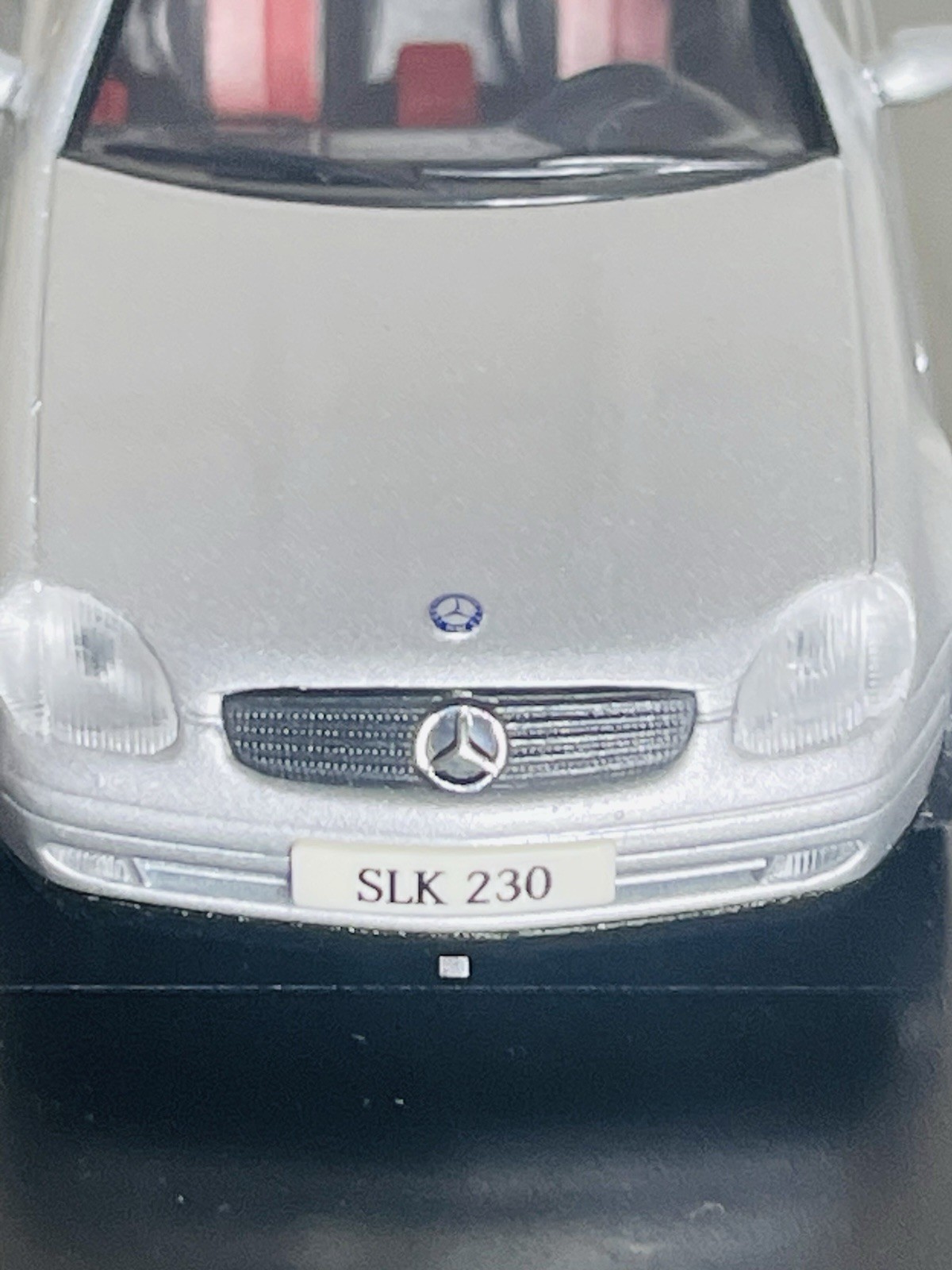 Herpa 1/43 Mercedes Benz SLK 230 Die Cast Grey With Hard Top Dealer Edition