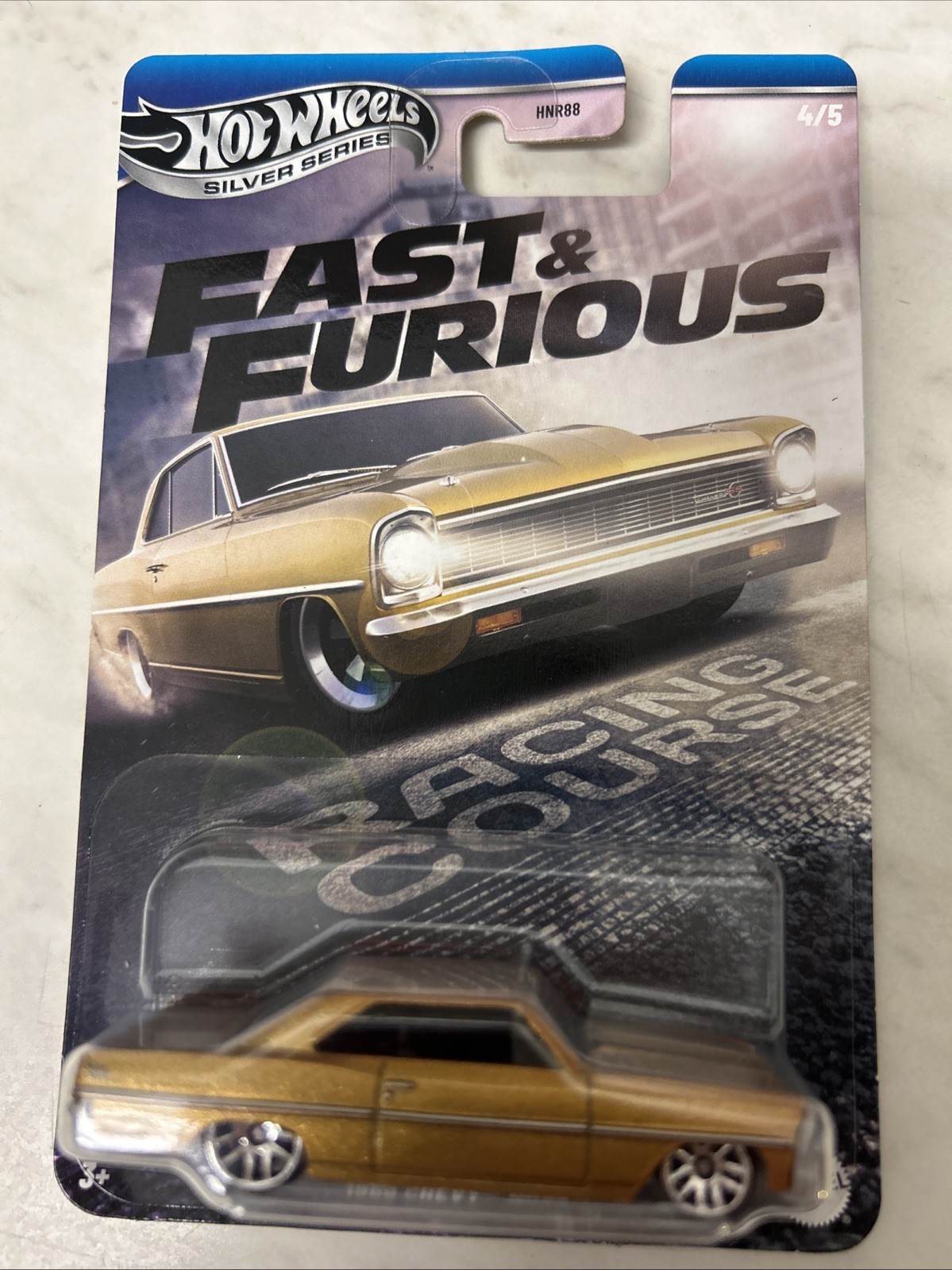 2025 Hot Wheels Silver Series Fast And Furious Racing Course Set Of 5 Cased ￼