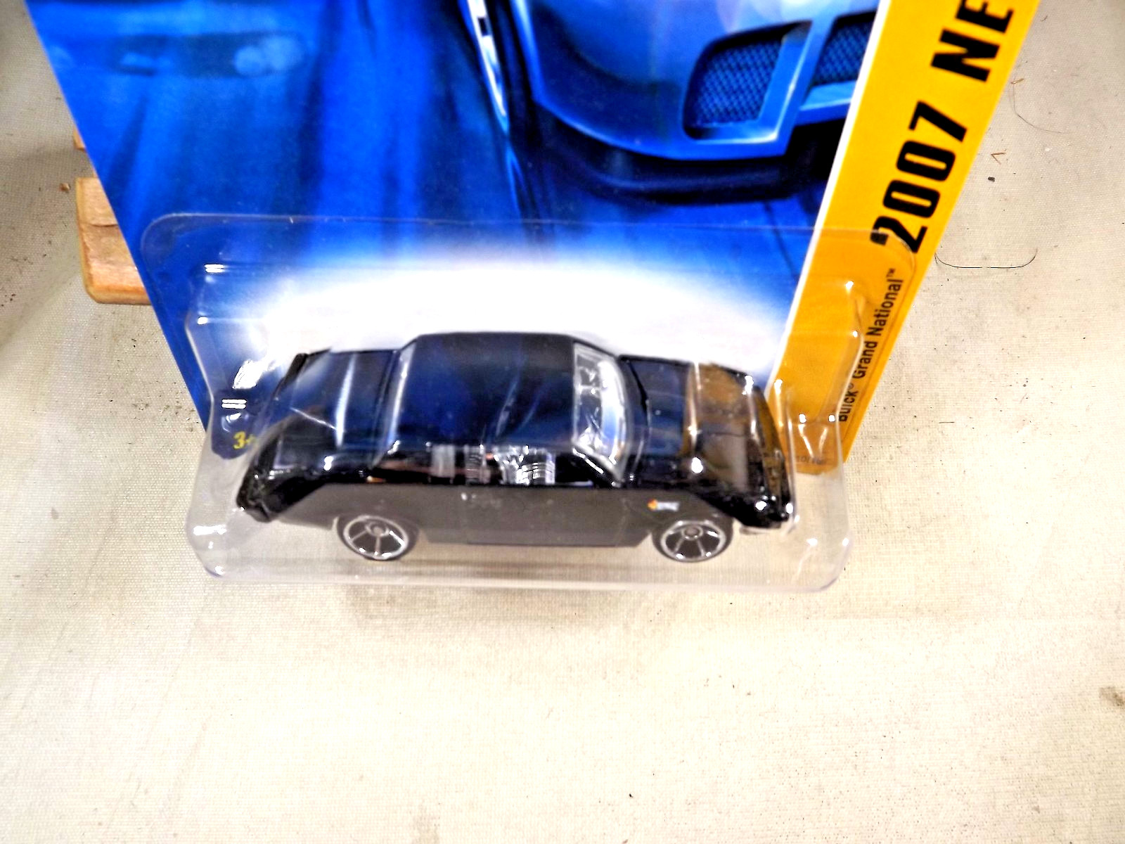2007 Hot Wheels #10 New Models 10/36 BUICK GRAND NATIONAL Black w/Chrome OH5 Sp