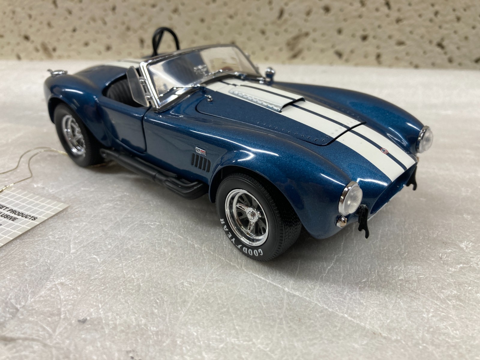 Franklin Mint 1966 Shelby Cobra 427 S/C “Main Street Productions” LE of 427 RARE