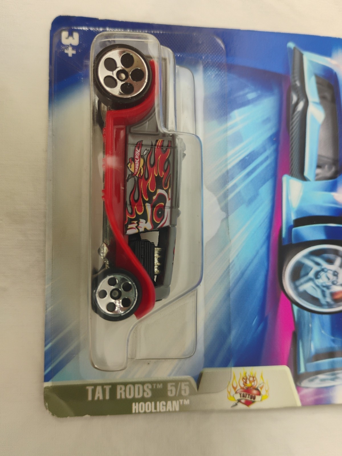 Hot Wheels 2004 Tat Rods 5/5 Hooligan #122 Hot Rat Rod Car