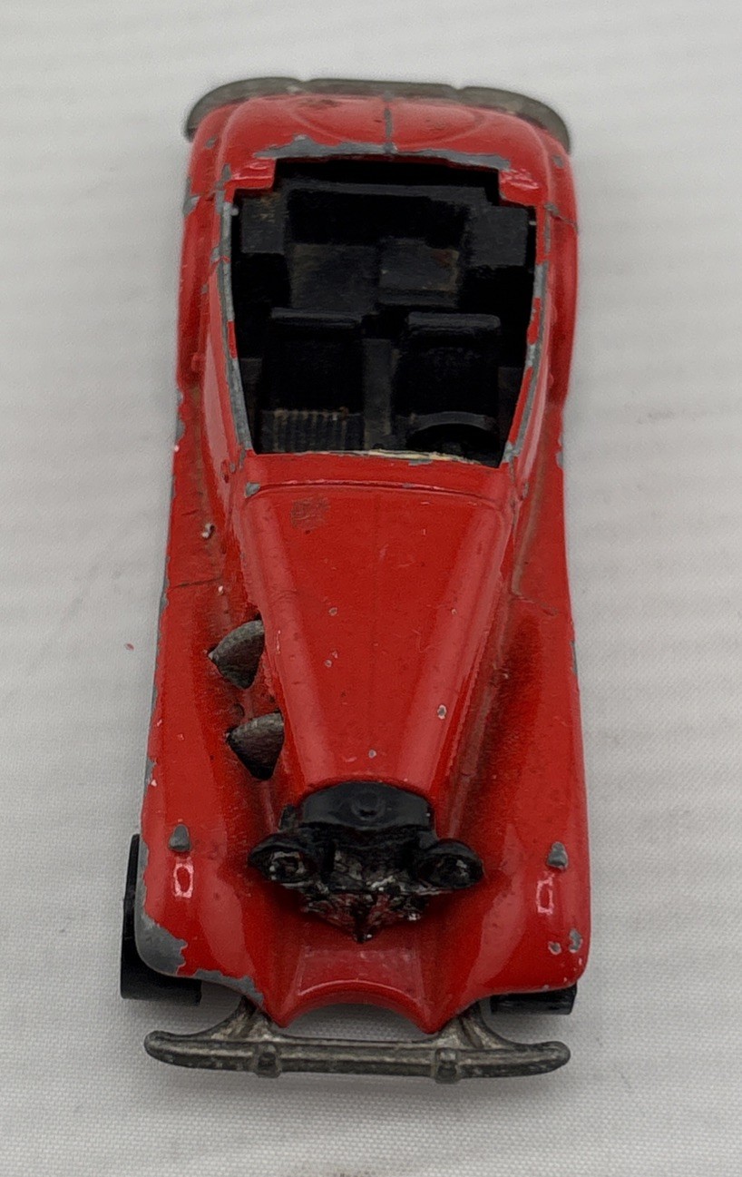 Mattel Hot Wheels 1982 Mercedes 540K Diecast Car Red H2.
