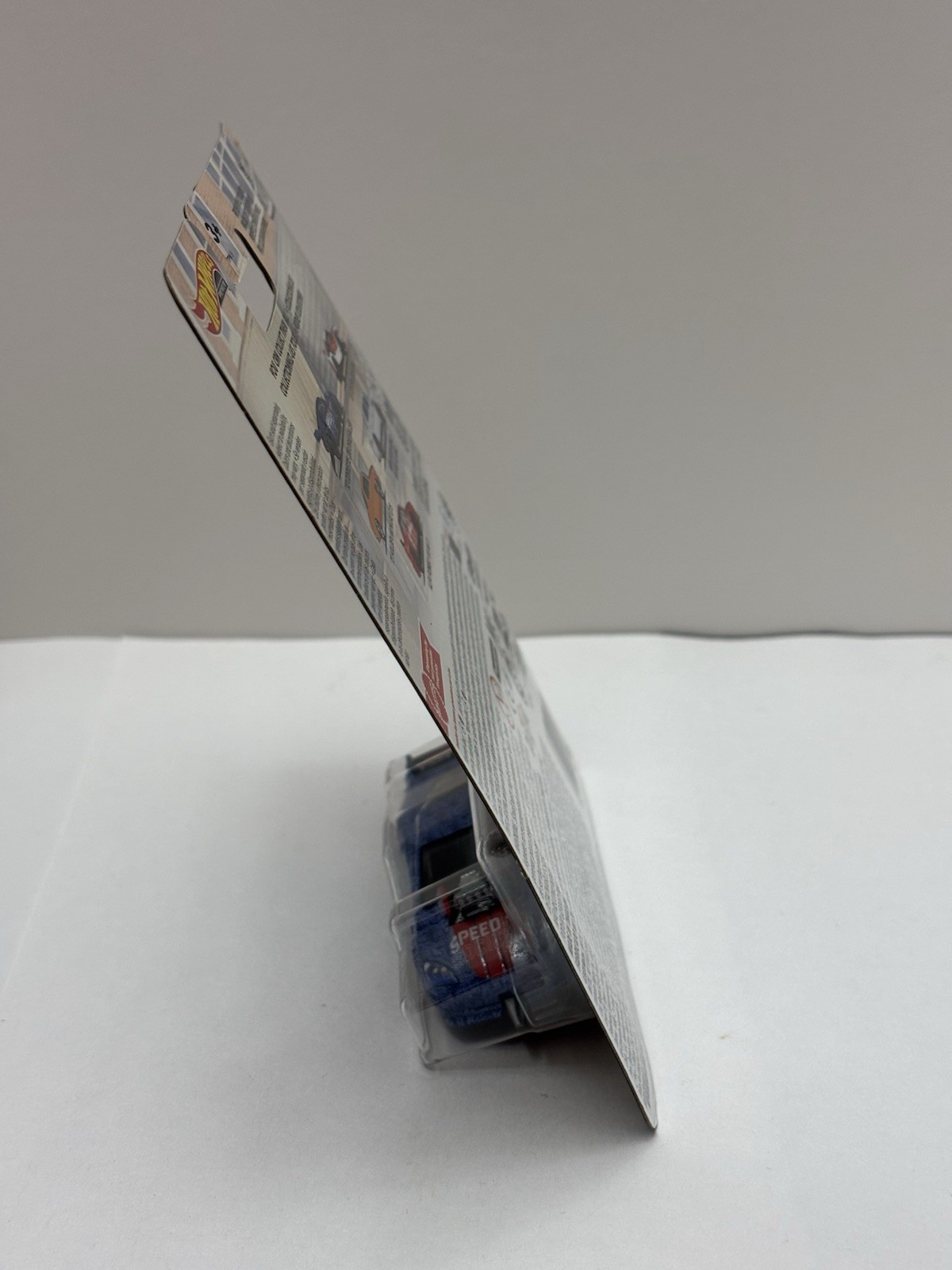 Hot Wheels Boulevard #51 Signed Laughlin ’12 Corvette Z06 Drag Racer (Blue) CASE