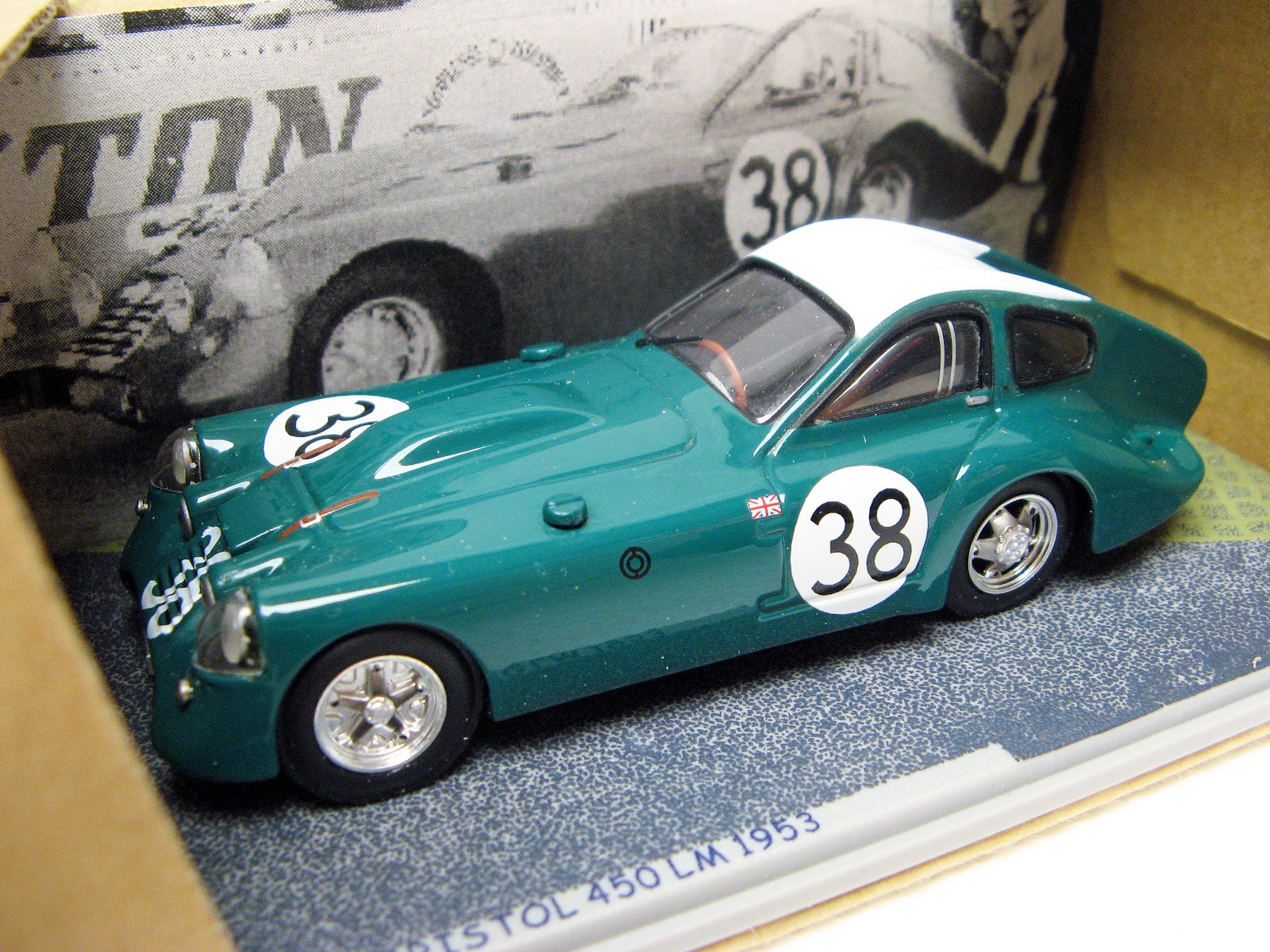 1953 Bristol 450 #38 Le Mans 1/43 Bizarre Minimax BZ101 MB
