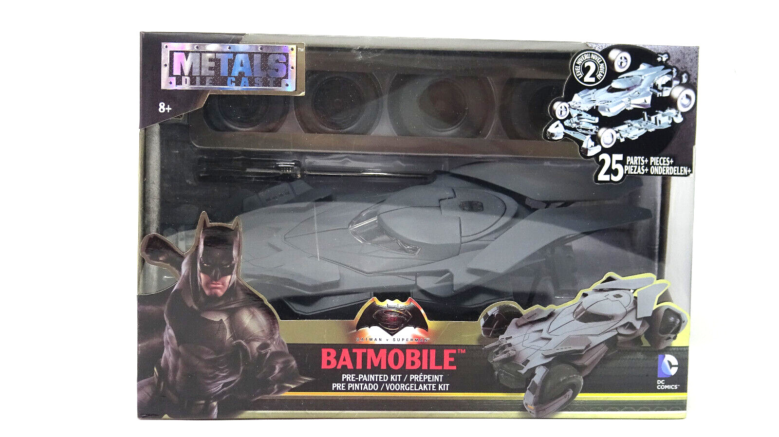 Batman Jada Batmobile Pre Painted Kit Metal Die Cast