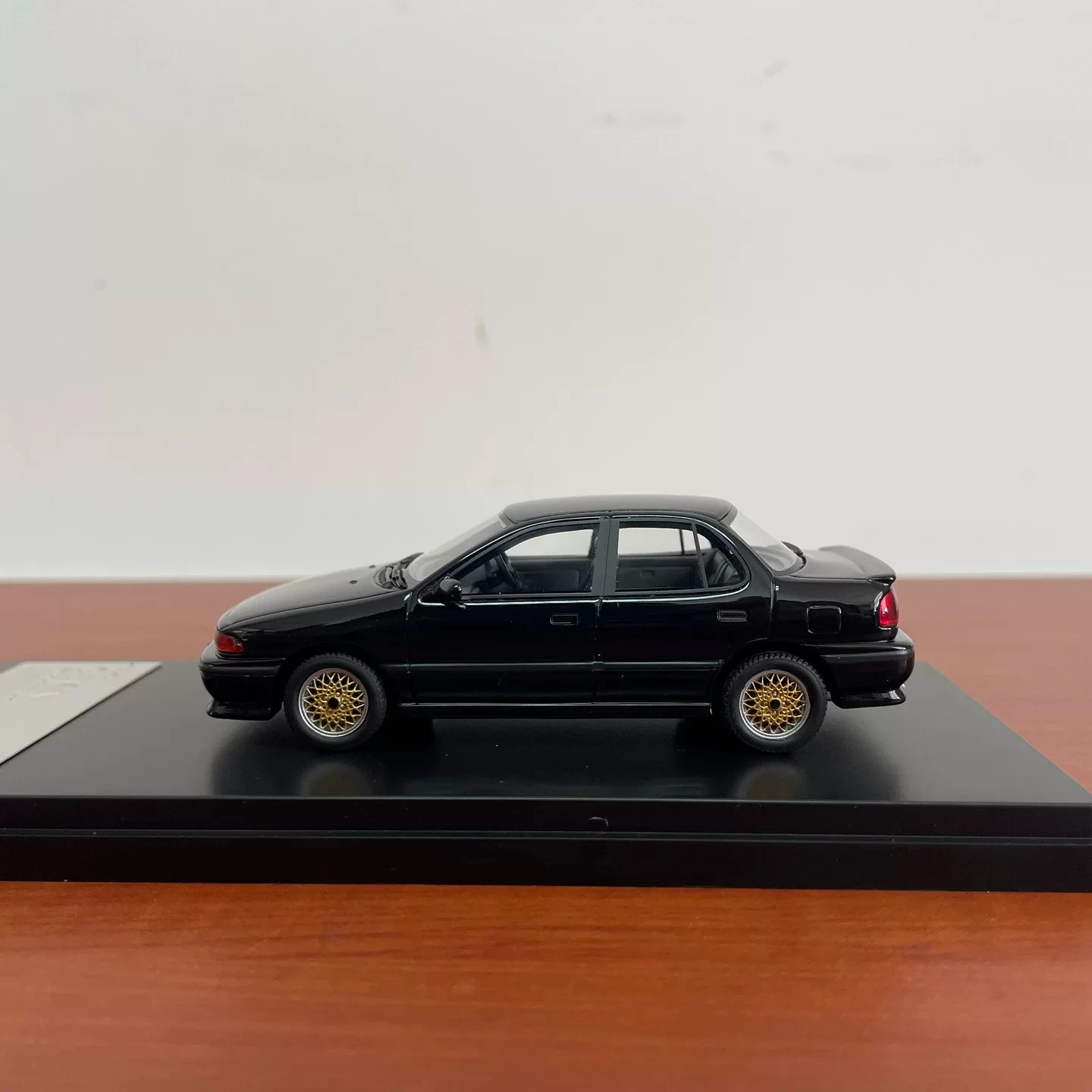 1:43 Hi-Story ISUZU GEMINI ZZ 1990 Black HS375 Resin Model