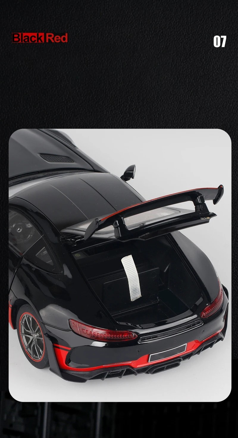 1:18 Mercedes-AMG GT-R Diecast Model Car – Luxury Sports Collectible, Detailed