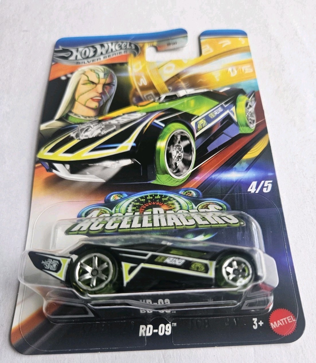 2025 Hot Wheels SILVER SERIES – ACCELERACERS – SET OF 5